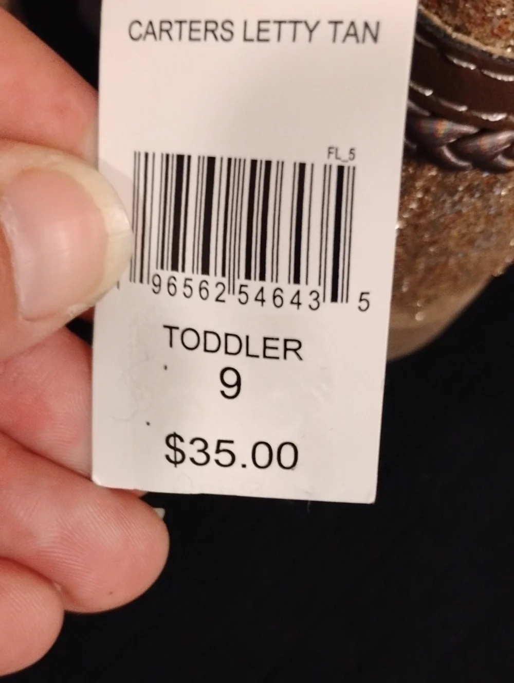 Carter's Toddler Zip-Up Boots NWT Glitter Back Side Zippers